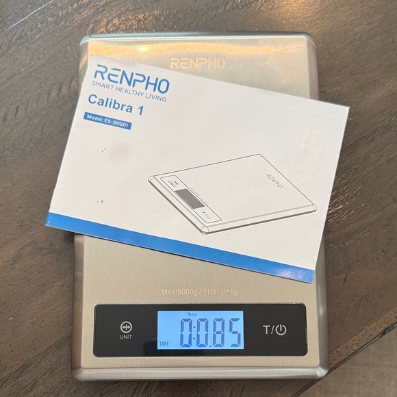 RENPHO Calibra 1 Smart Nutrition Kitchen Food Scale - Picture 1 of 4